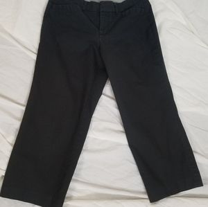Women's Cropped Black Dockers